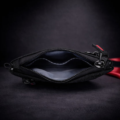 Portefeuille RFID homme ouvert montrant les compartiments intérieurs - Novaleor
