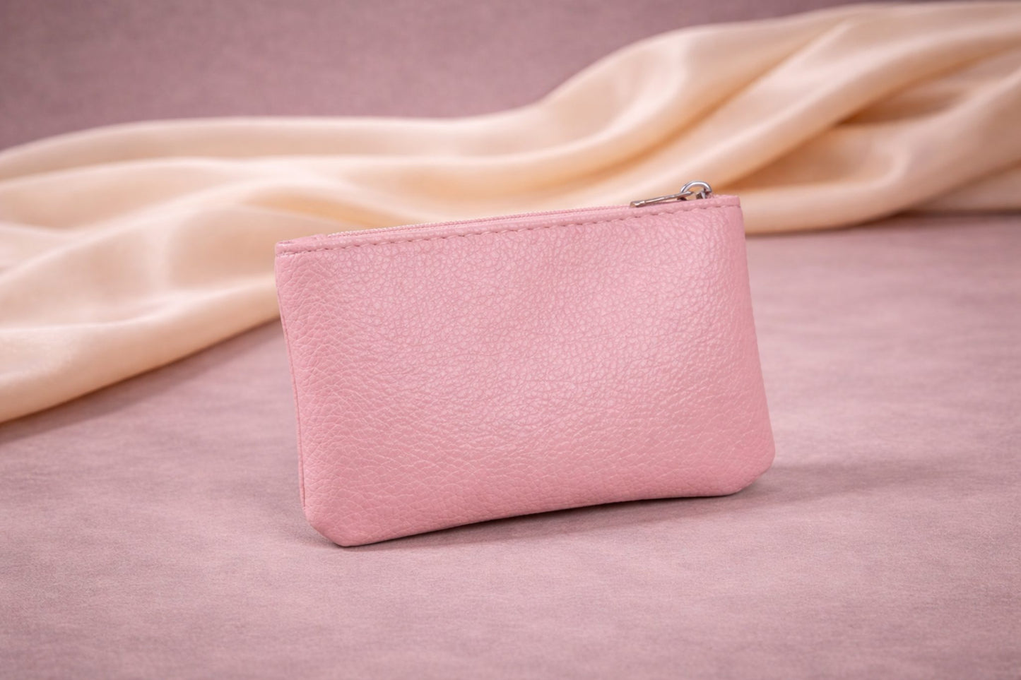 Portefeuille femme compact zippé ultra-léger — Eloria™